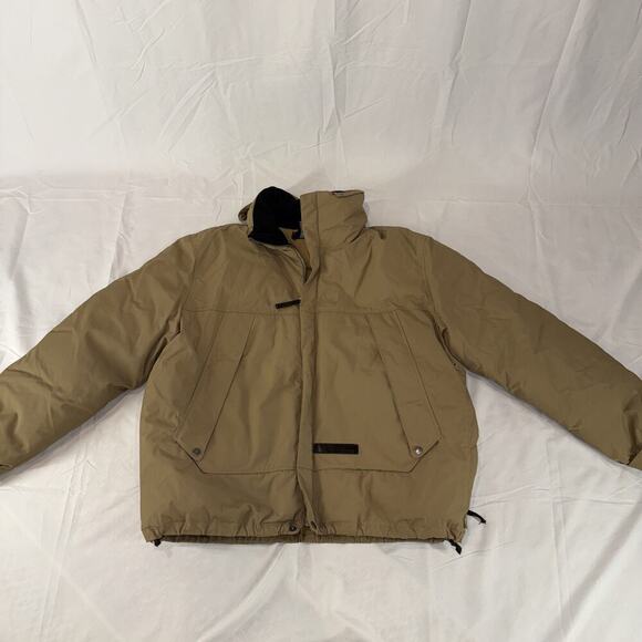 Polo Ralph Lauren Men's Beige Puffer Jacket with Hood Size XL - Picture 3 of 11